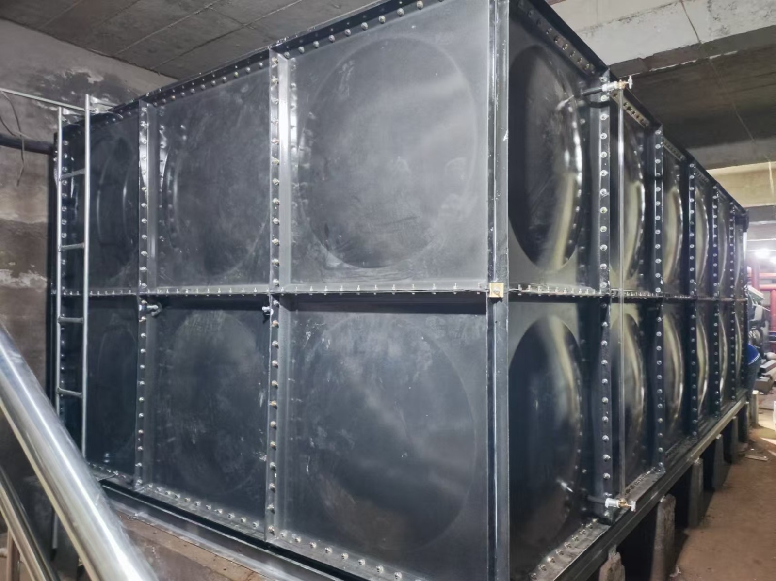 河北邢臺搪瓷鋼板生活水箱